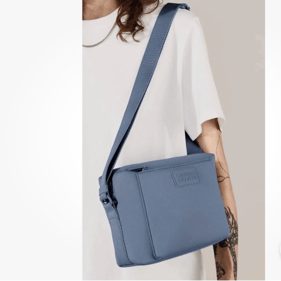 Dagne Dover Handbags - Dagne Dover Crossbody Bag Micah Neoprene in Ash Blue